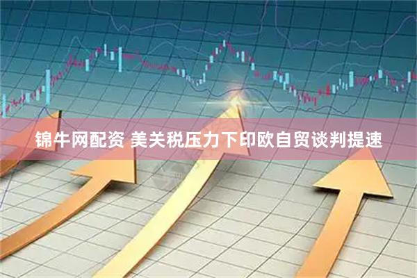 锦牛网配资 美关税压力下印欧自贸谈判提速