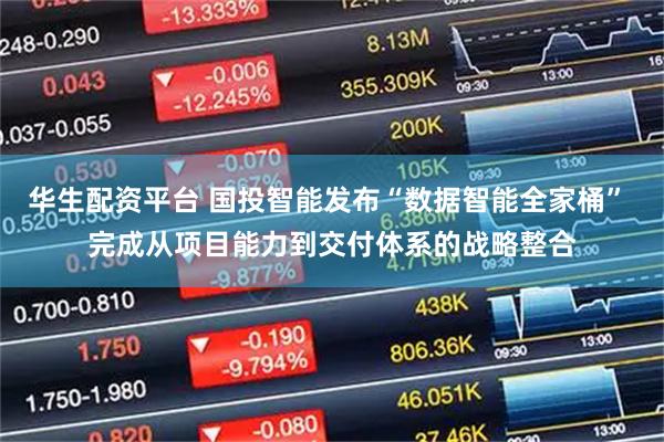 华生配资平台 国投智能发布“数据智能全家桶” 完成从项目能力到交付体系的战略整合